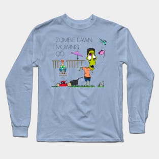 Zombie Lawn Mowing Co. Long Sleeve T-Shirt